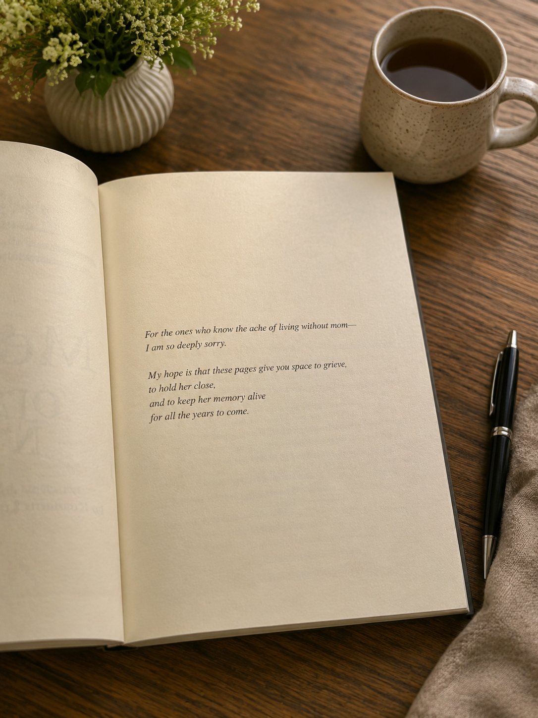 💜 The Memory of You, Mom - A Guided Grief Journal to Remember, Honor, and Carry Your Mom With You