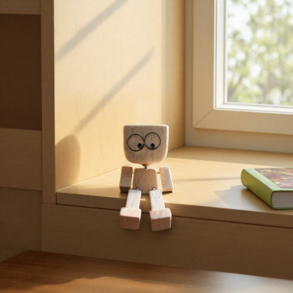 🎁Last Day 50% OFF😊Change The Mood With A Simple Swap - Handmade Swaying Wooden Figure With 12 Magnetic Expressions🎁