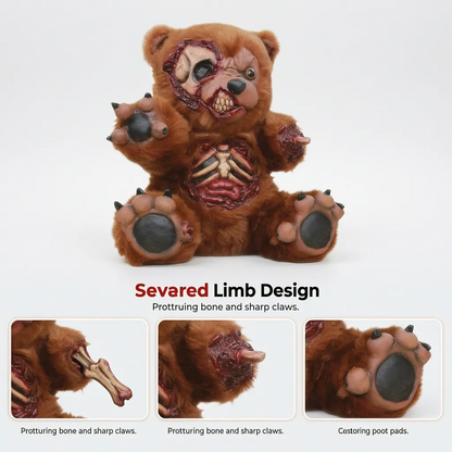 Cute Horror Zombie Plush Doll Spooky Halloween Decor & Party Prop