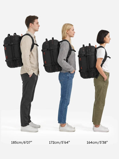 Tolaccea Mlife 03 | 40L-50L Expandable 360° Laptop TSA Travel Laptop Backpack (124)