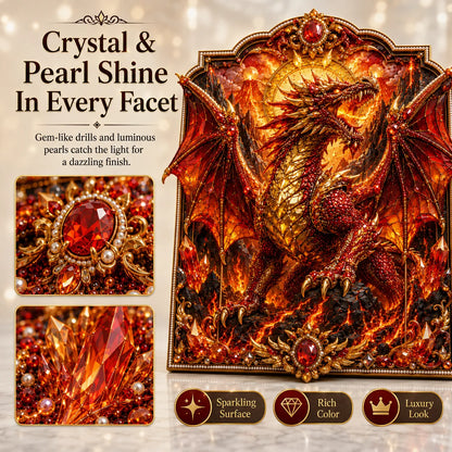 🐉Dragon Magic 3D Layered Diamond & Pearl Art Kit✨