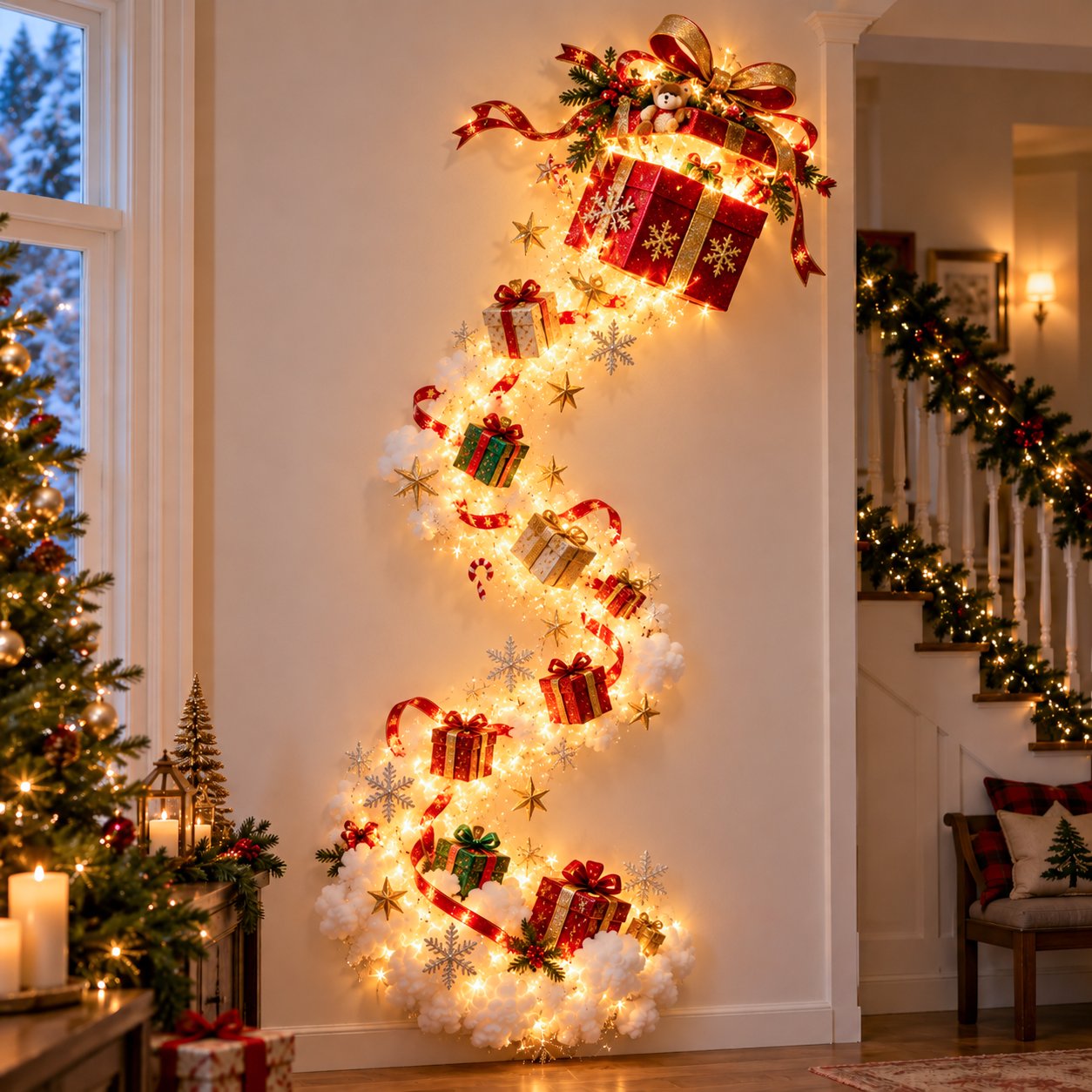 Christmas Magic Trail Wall Light showcase
