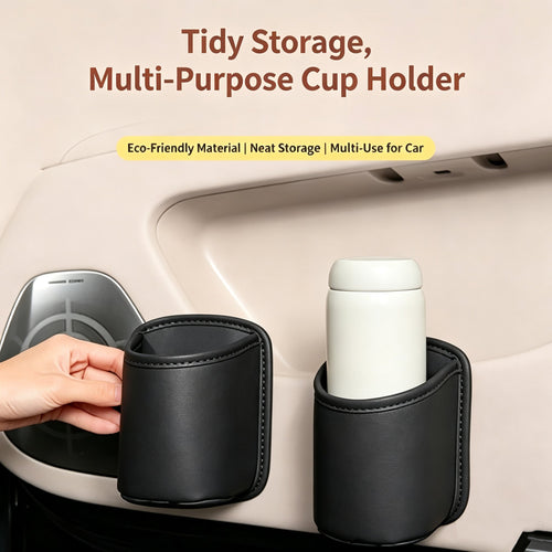 ✨Last Day 50% OFF - Car Cup Holder Accessory, Multi-Purpose Drink & Water Bottle Storage Pouch