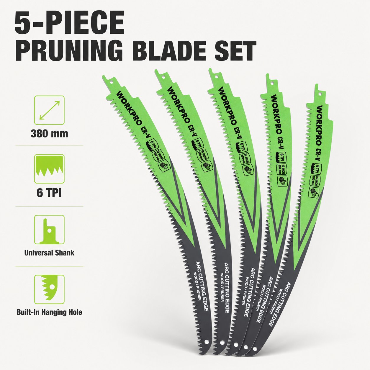🔥HOT SALE🔥380 mm Wood Pruning Saw Blade Set 🪚