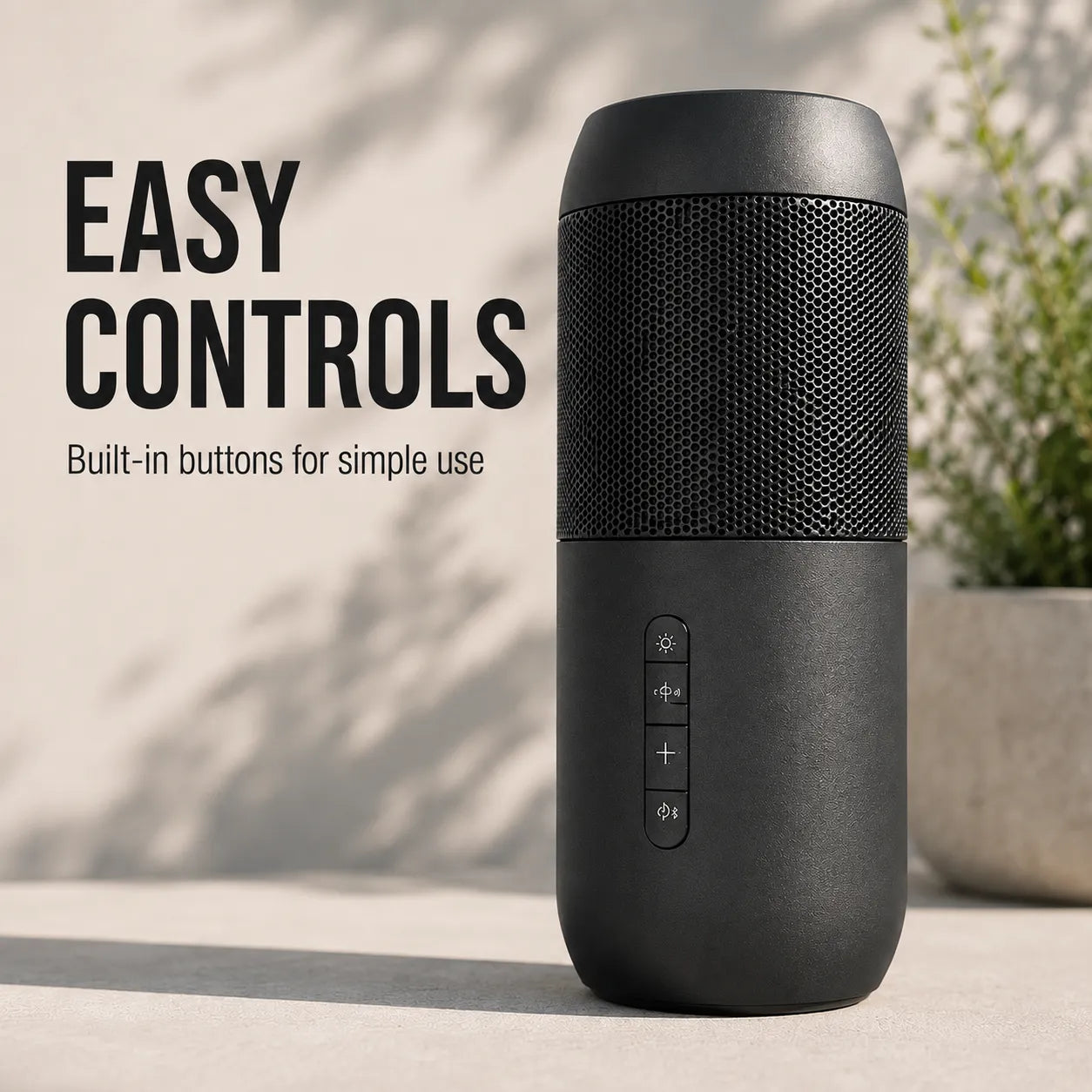 ☀️🎵 Solar Bluetooth Speaker — Power Up with Sunshine & Take Your Music Anywhere!