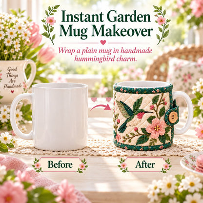 Garden Quilted Mug Cozy DIY Kit