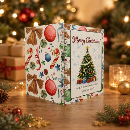 🔥Only $6.99 Last Day Promotion!🎄Christmas Gift Card Book