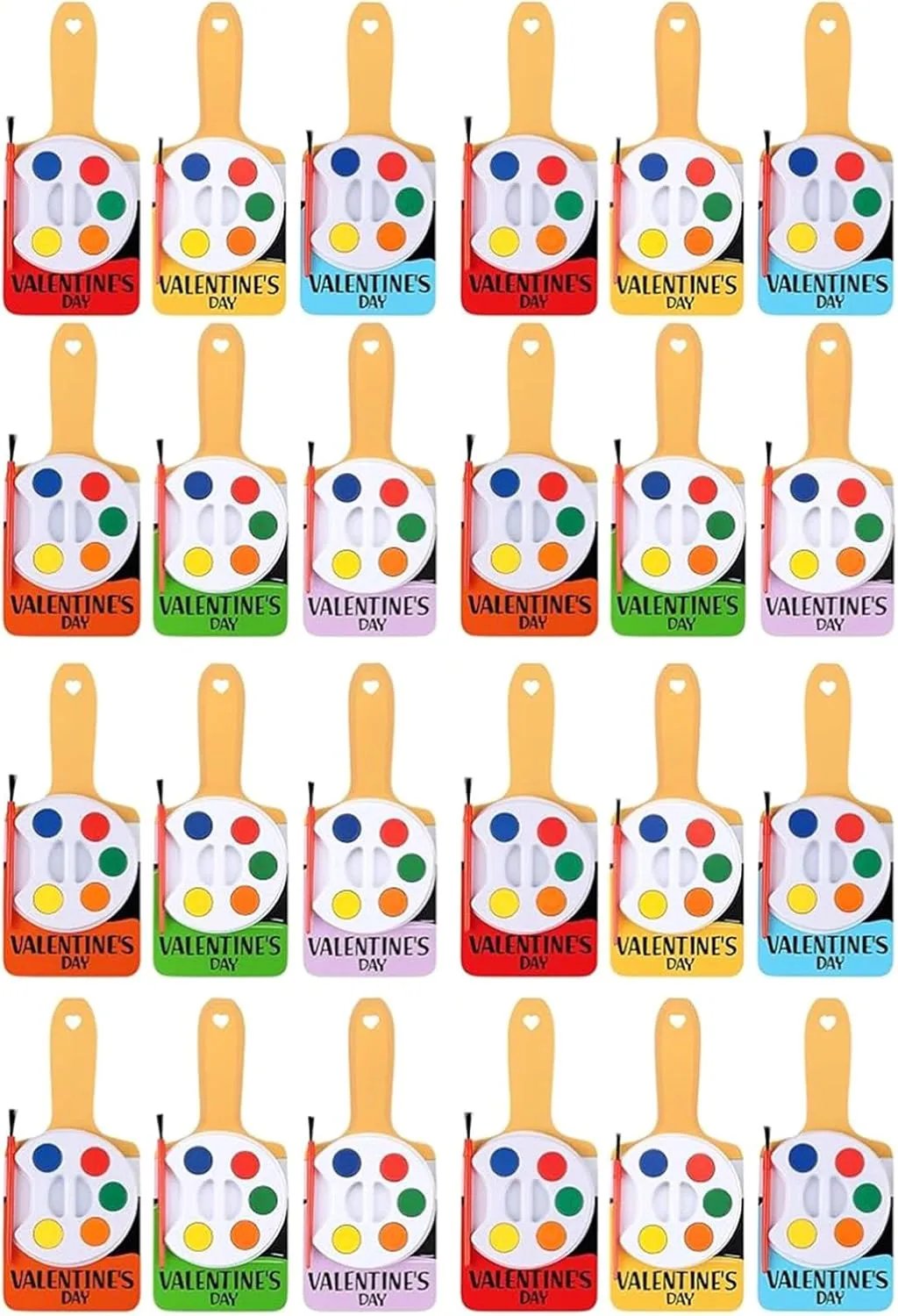 Mini Watercolor Paint Sets For Valentines Day Gifts