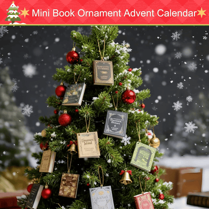 🎉✨💥 Mini Book Ornament Advent