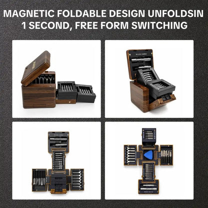 55-In-1 Magnetic Precision Screwdriver Set