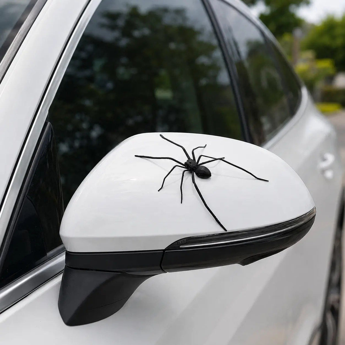 Magnetic Spider Car Decorations & Removable Prank Stickers