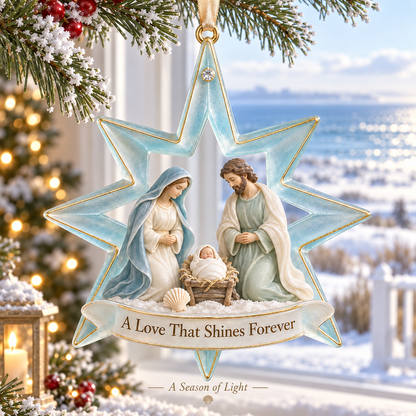 Coastal Holy Night: The Birth of Love | Nativity by the Sea