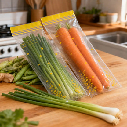 15PCS double-seal reusable produce storage pouches – product image 11