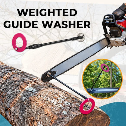 🪵 Adjustable Chainsaw Firewood Length Marker | Magnetic Guide