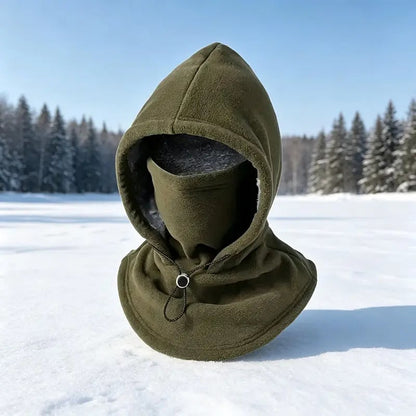 🥶 Fleece Balaclava Hood – Full Face & Neck Winter Protection for Outdoor Adventures(✨Buy 2 Free Shipping)