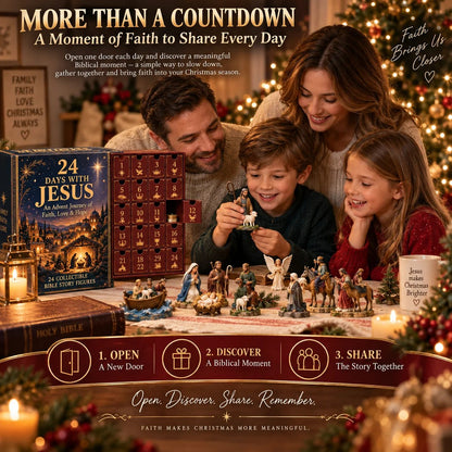 🔥HOT SALE🔥24 Days. 24 Biblical Moments-One Story That Changed the World
