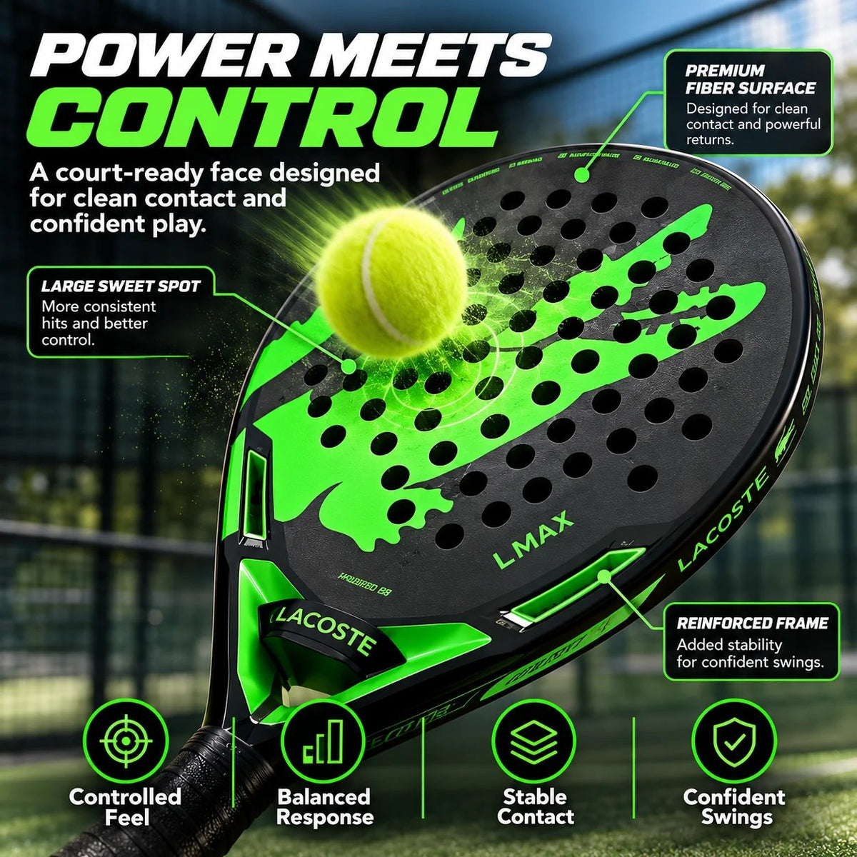 🎾 Premium Padel Racket Set – Court-Ready Gift Box Set