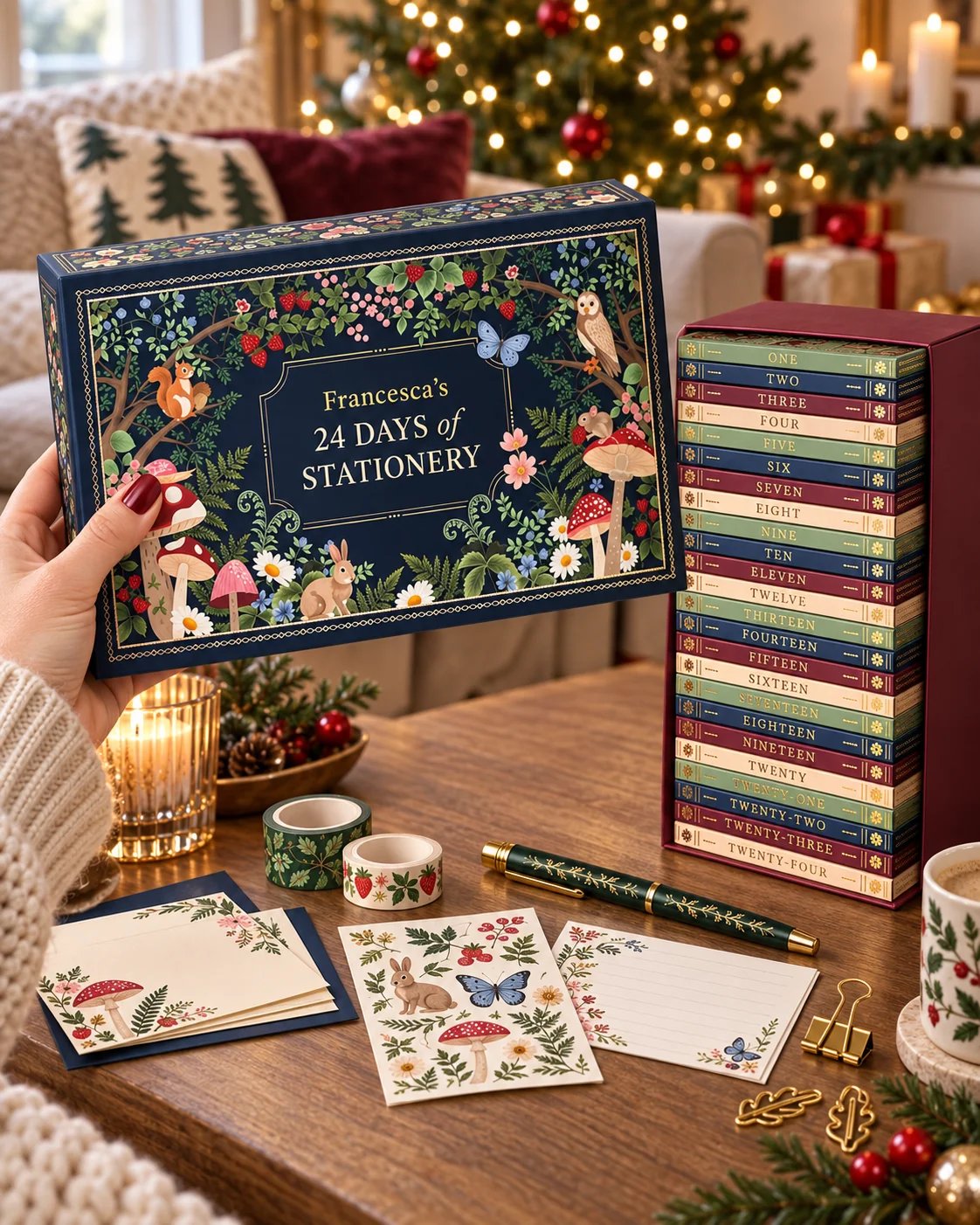 24-Day Stationery Advent Calendar 2026 – Christmas Gift Set