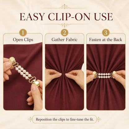 📿Multi-use Waist Cinch Clip | Cardigan & Shawl Clothing Fastener💎