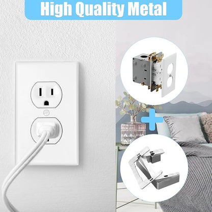 🔥Last Day 49% OFF-Wall Plate Spacers (Metal) – For Wall Outlet Repair and Securing Loose Outlets