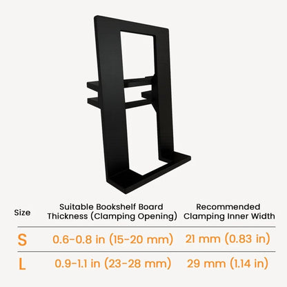 Invisible Floating Bookshelf Holder