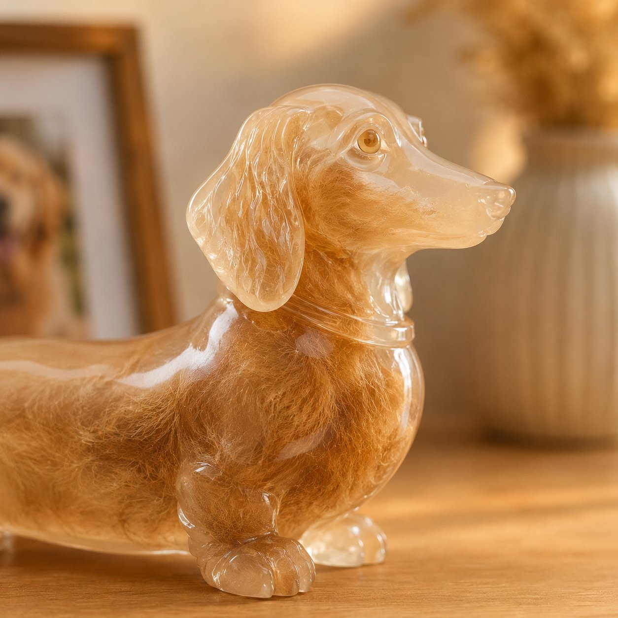 Forever Close Pet Fur Keepsake — Keep a Little Piece of Them Where You Can See It Every Day