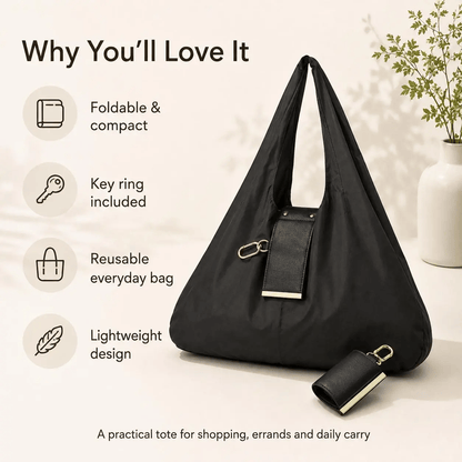 💖⏰Last Day Promotion 60% OFF🔥 - 👜Foldable Keychain Storage Tote Bag🛍
