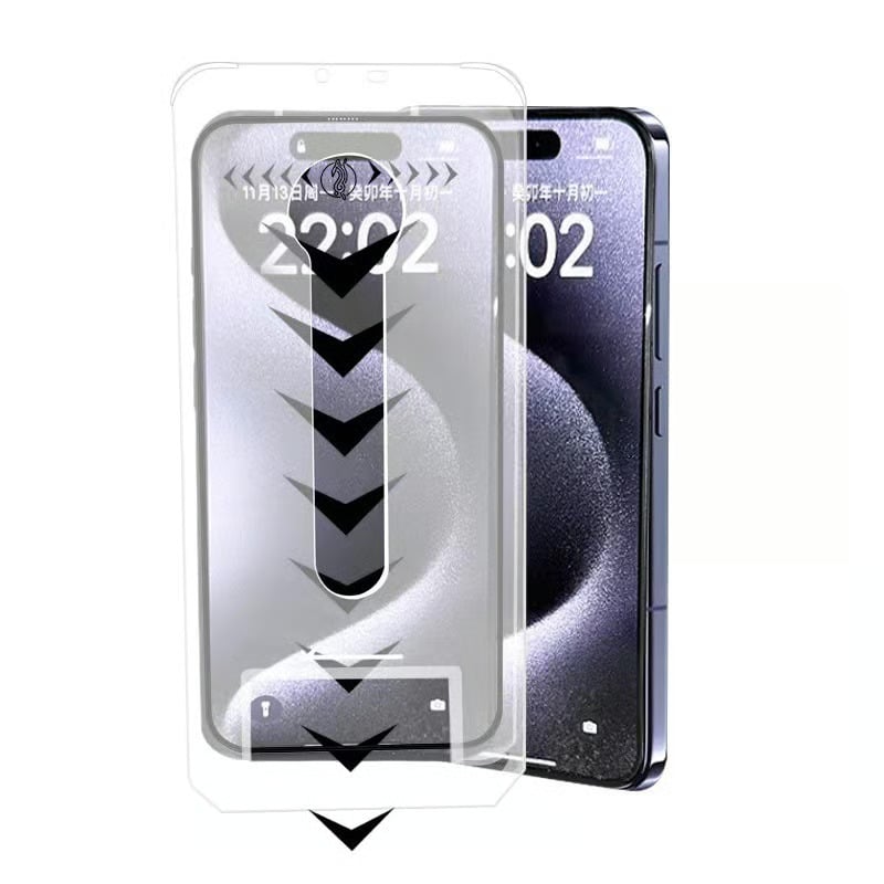 Luxury Privacy Screen Protector for iPhone- Fingerprint Proof, Scratch Resistant