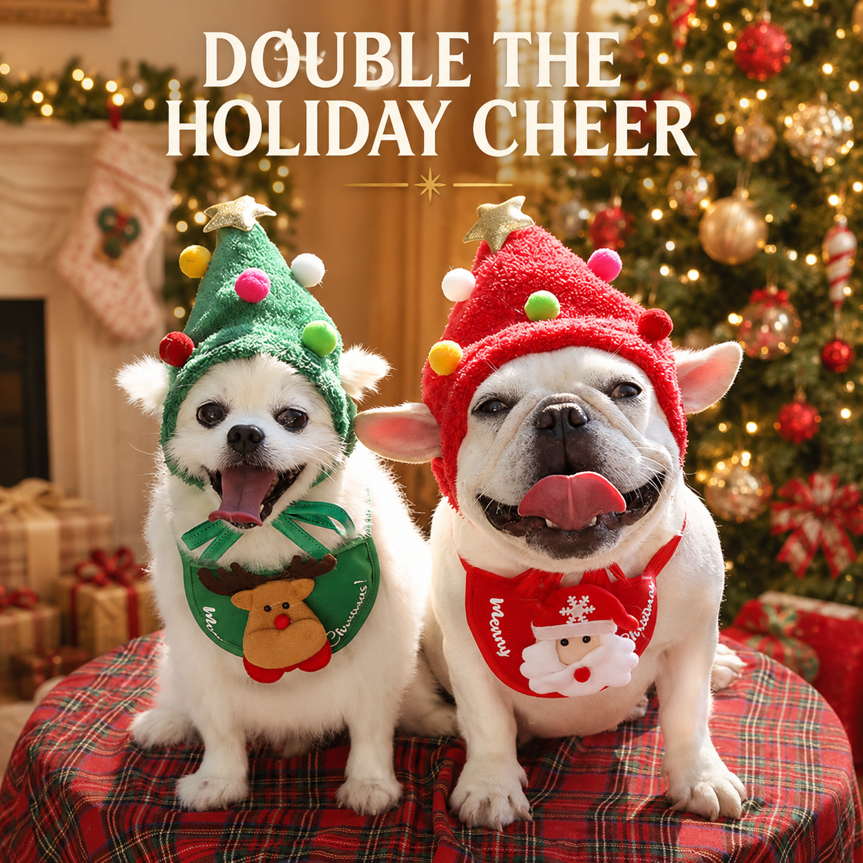 Last Day Promotion 48% OFF-🎄Adorable Christmas Tree Pom-Pom Hat 🔥