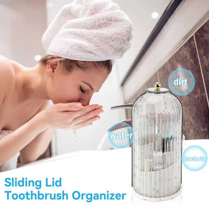 🏡🔥Hot Sale 53% OFF✨Sliding Lid Toothbrush Organizer