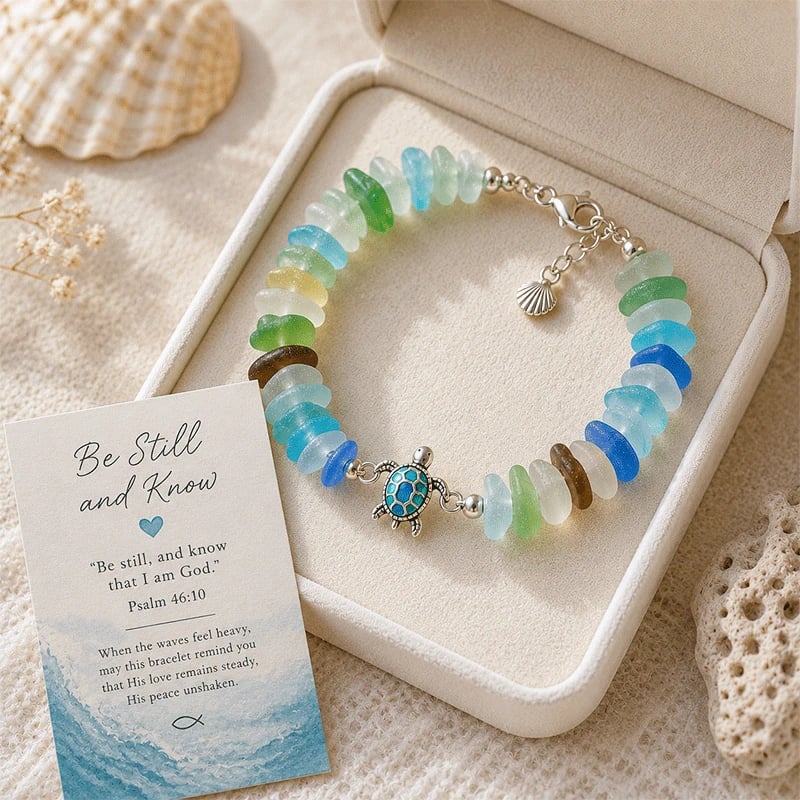 🔥HOT SALE 49% OFF🌊Sea Glass Blessing Bracelet