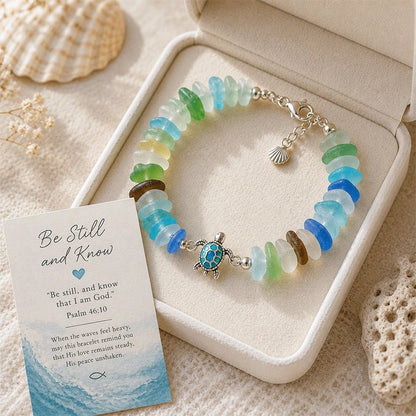 🔥HOT SALE 49% OFF🌊Sea Glass Blessing Bracelet