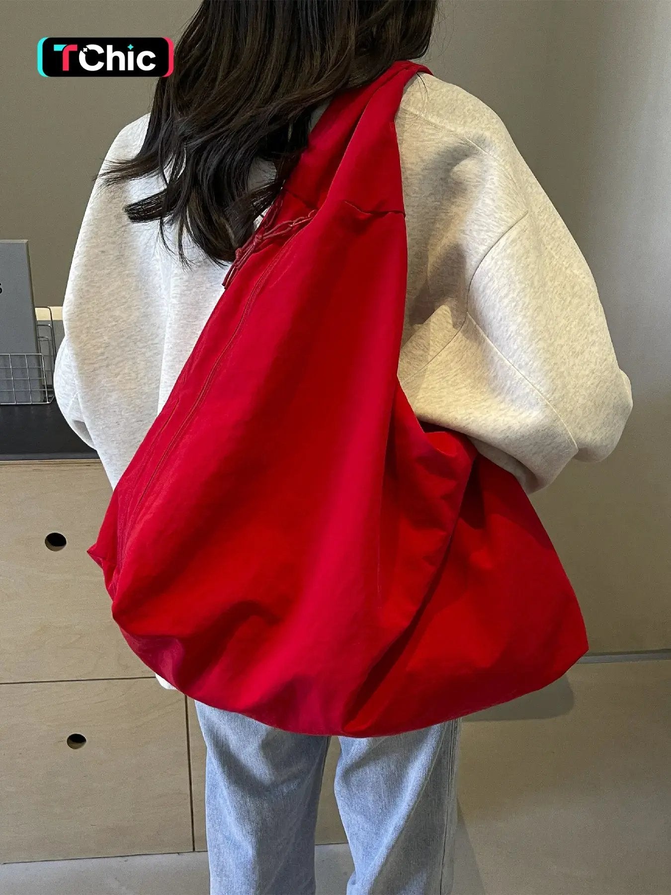 2026 School Season, Fashionable Crossbody Shoulder Bag, Geometric Pattern, Large Capacity, Multi-Pocket, Casual Style, All Seasons, Casual Commuter Bag