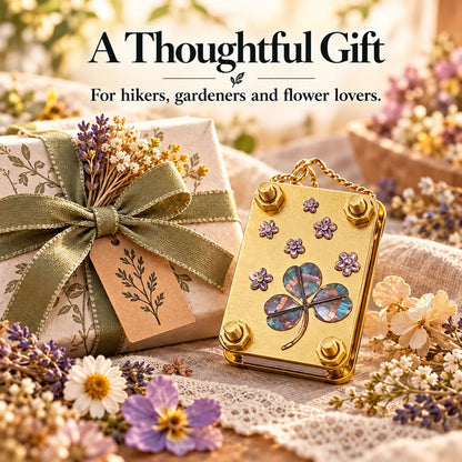 🌸Pocket-Sized Mini Flower Press – Preserve Tiny Blooms & Nature Memories 🌿