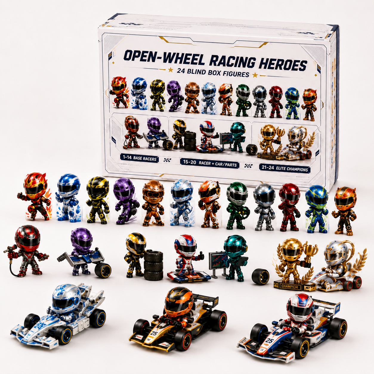 Open-Wheel Racing Heroes Advent Calendar 2026 – 24 Racing Surprises