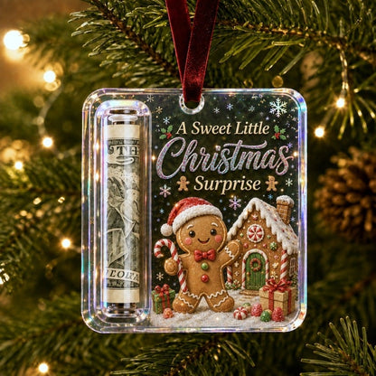 🔥Only $9.99 Last Day Promotion!🎄Christmas Cash Gift Ornament- Make Cash Feel Like A Real Christmas Gift💵