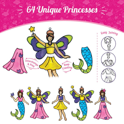 DIY Princess & Unicorn Stained Glass Kit – Create Magical Window Art That Shines