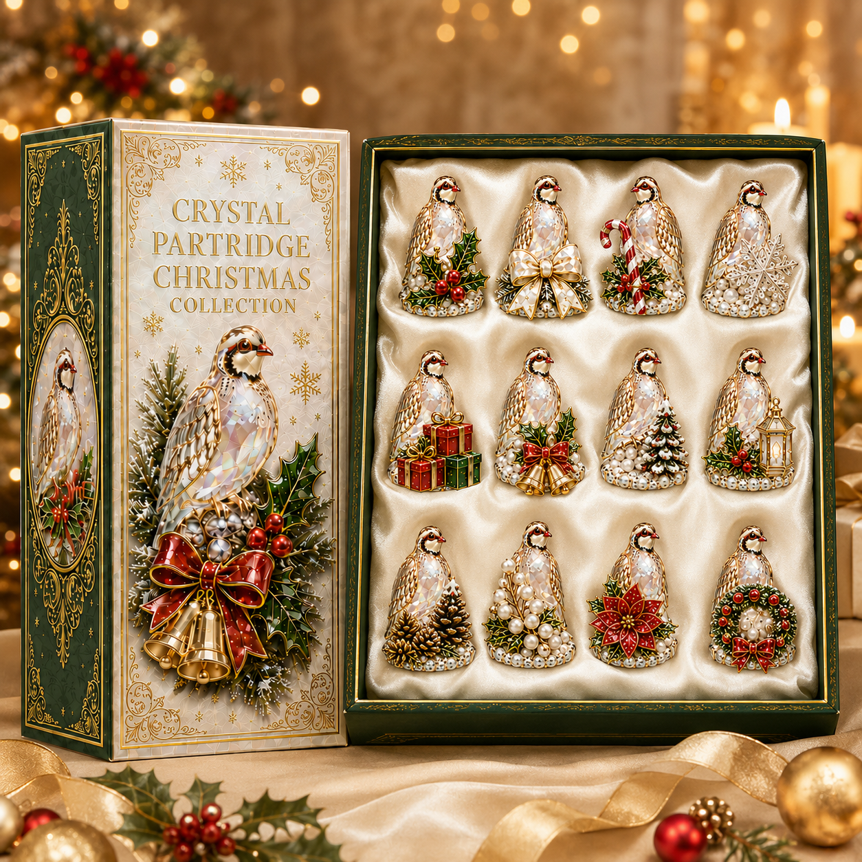 🔥Last 30 pcs✨⏰Last day 50% off🔥✨24-Day Advent Calendar - Partridge