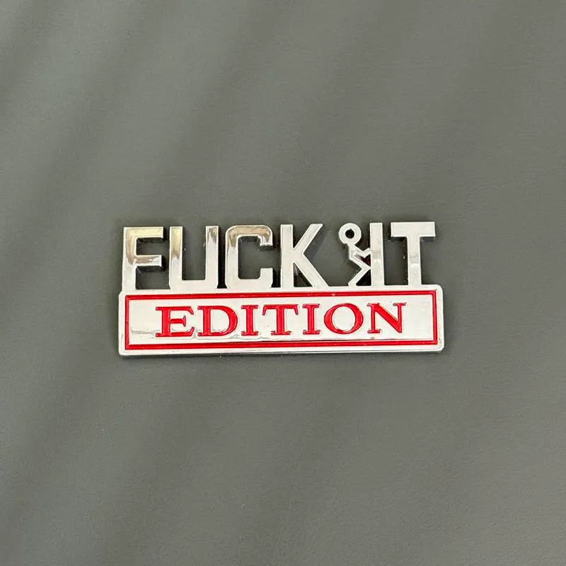 🔥🔥FVCK IT Edition Emblem
