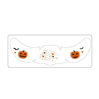 🎃👻 Halloween Water-Transfer Face Tattoos — Create a Spooky Look in Seconds, No Messy Face Paint Needed! 🦇✨(Set of 3)
