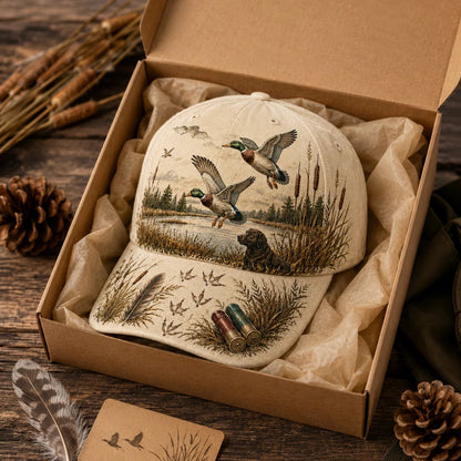 💥HOT SALE 49% OFF -🦆 DUCK HUNTING WILD & READY HAT - 100% COTTON
