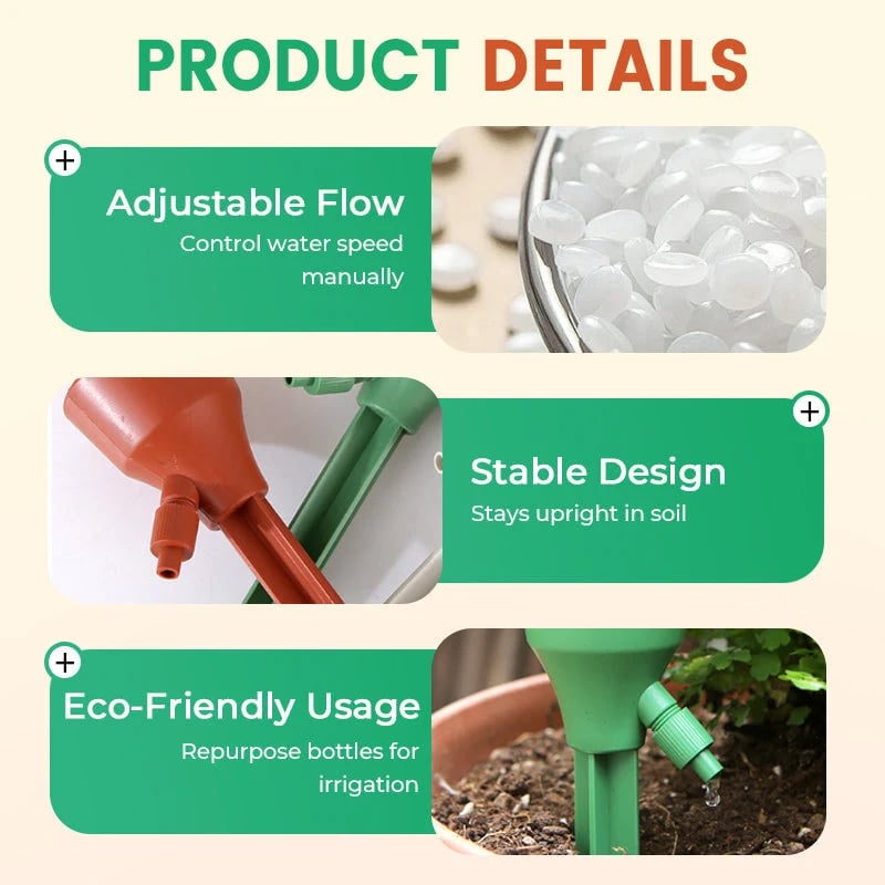 Buy 1 Get 1 Free🥳 Automatic Plant Watering Drip Head