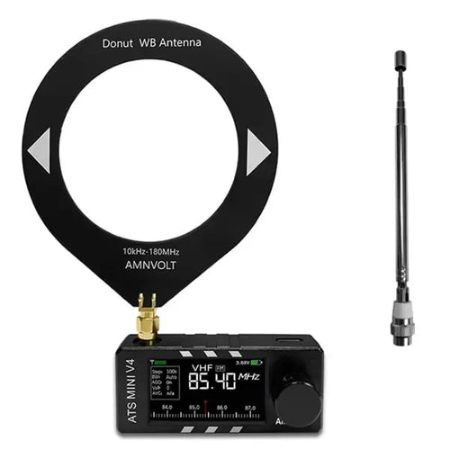 🔥Last Day 49% OFF📻Upgraded ATS Mini V4 Si4732 All Band DSP Radio Receiver
