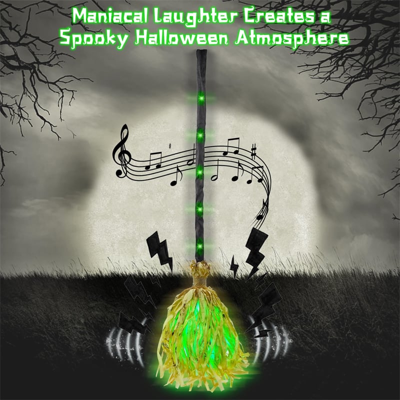 🔥Last Day 49% OFF - 🎃🧹Floating Witch's Broom –Haunted Dancing Moving Broom(📦Buy 2 Free Shipping)