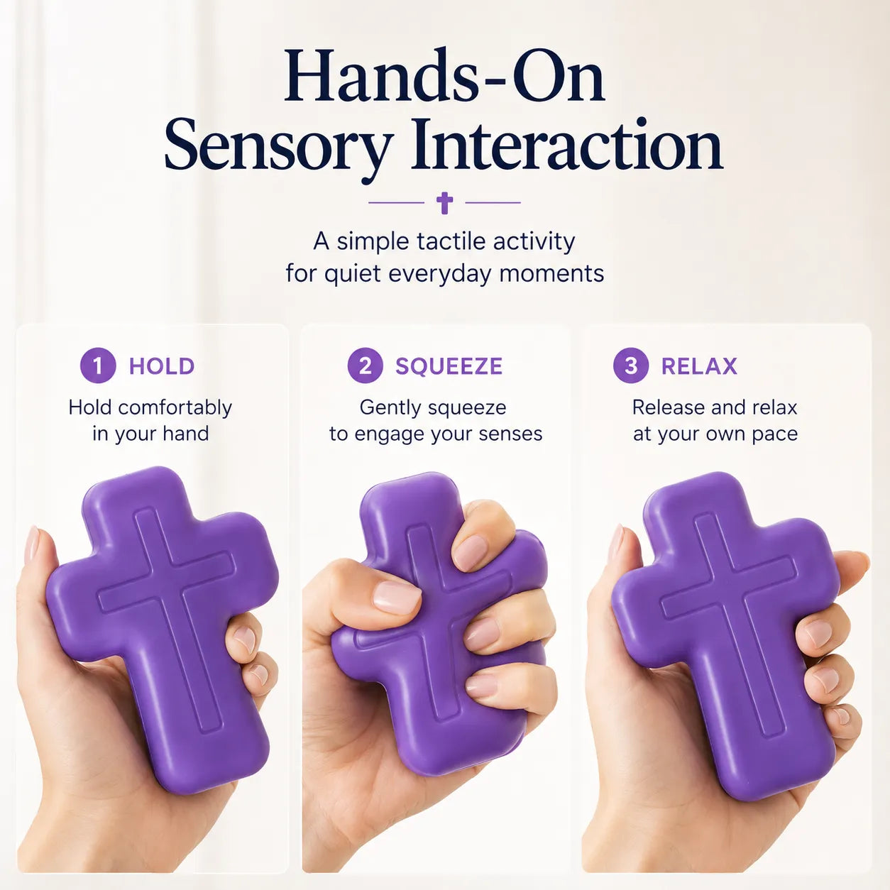 ✝️ LAST DAY 49% OFF – Colorful Cross Sensory Toy | Faith-Inspired Fidget Design with Meaningful Symbolism, Vibrant Colors & Portable Hands-On Fun 🌈
