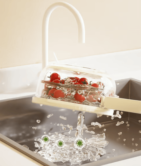 2-in-1 Draining and Preservation Basket: Simplify Washing & Storing