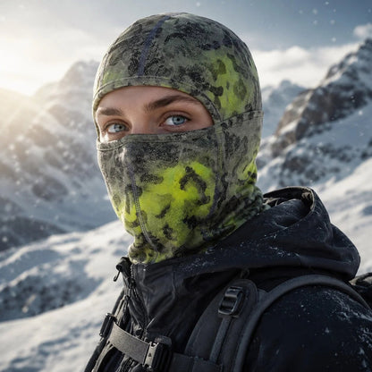 VOID V2 Reversible Thermal Balaclava Thermochromic Color Shift Face Mask for Outdoor Sports & Avant-Garde Street Style