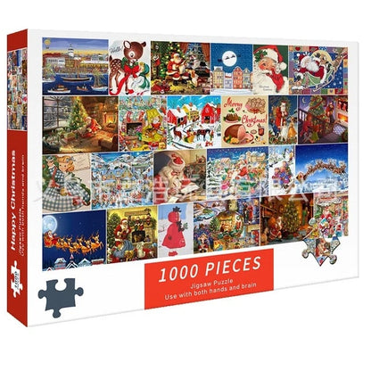 Christmas Advent Calendar Jigsaw Puzzle 1000pcs