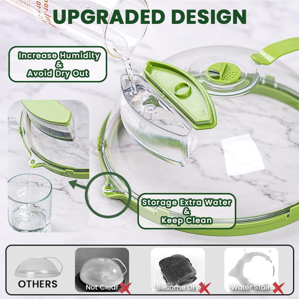 🏆Hot Sale 49% OFF⏳Microwave Splatter Cover for Food
