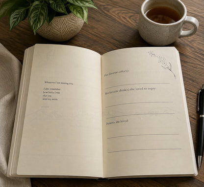 💜 The Memory of You, Mom - A Guided Grief Journal to Remember, Honor, and Carry Your Mom With You